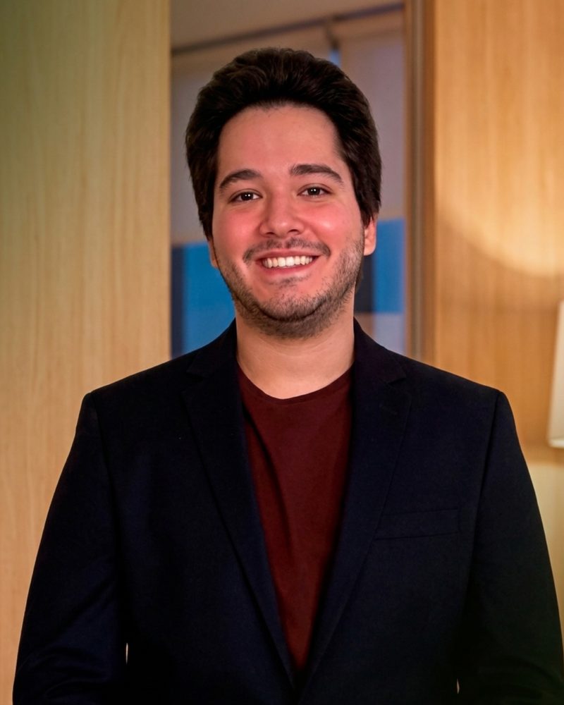 Reginaldo, estagiário de engenharia da Esper Engenharia