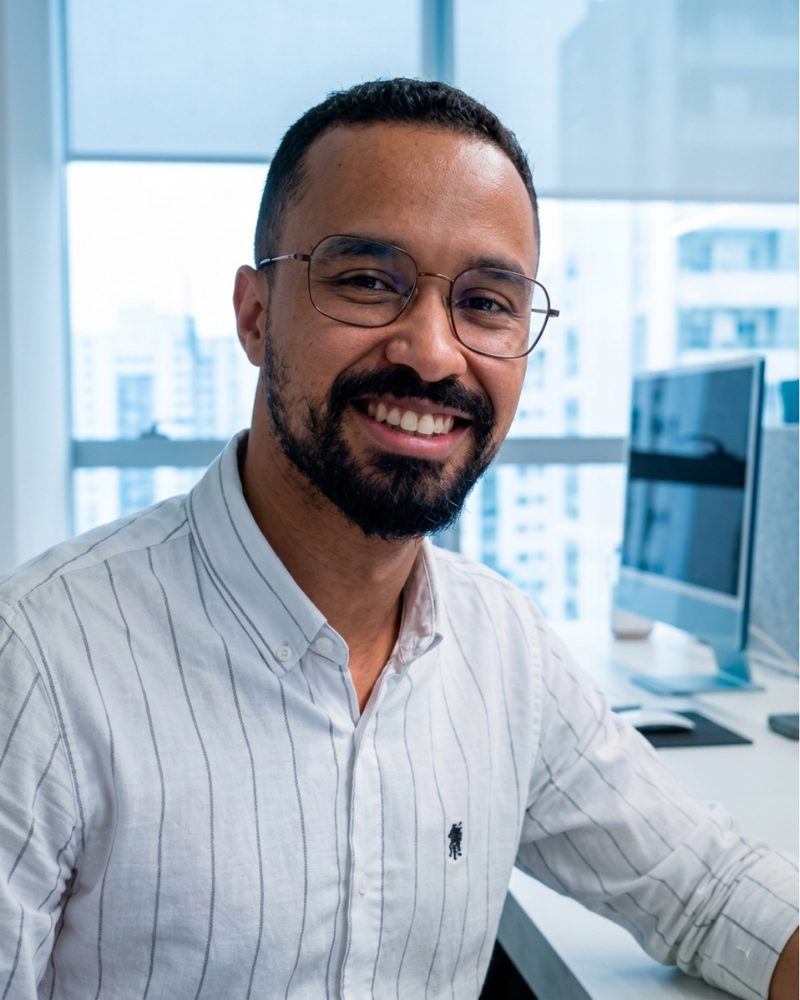 Pablo Oliveira, auxiliar de engenharia da Esper Engenharia