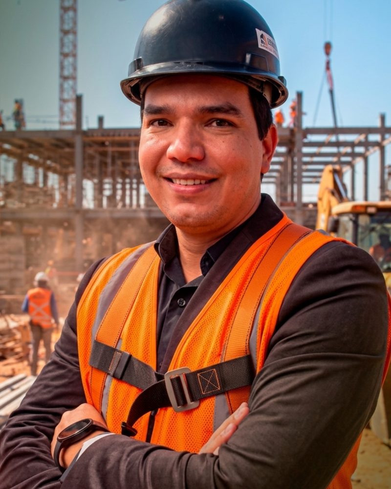 Diogo Guimarães, engenheiro e coordenador da Esper Engenharia
