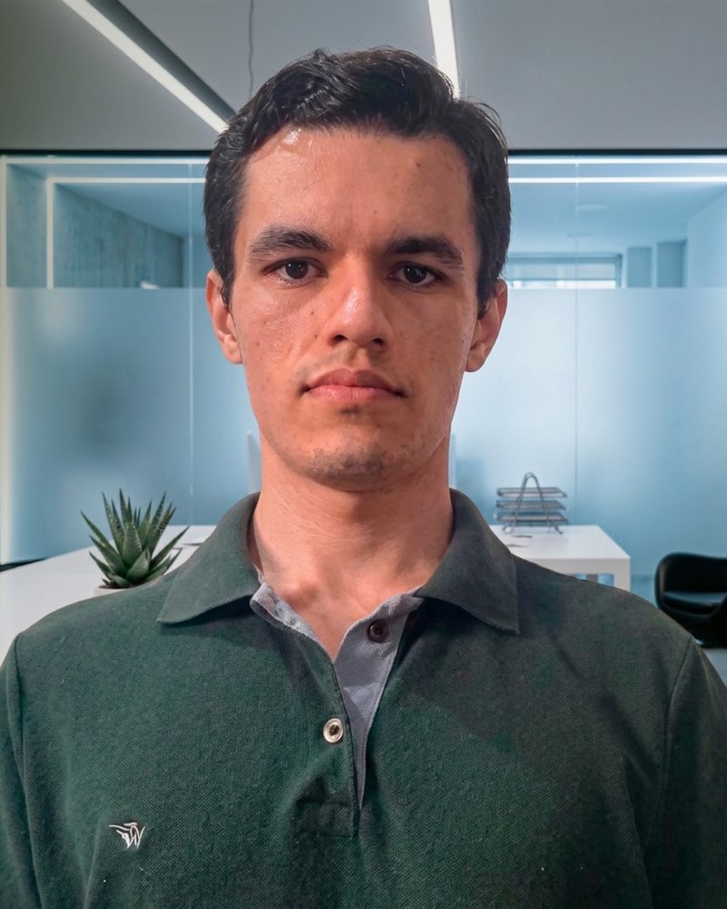 Gustavo, estagiário de engenharia da Esper Engenharia